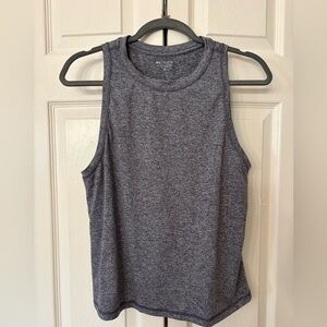 Athleta Blue Grey Athletic Tank Top Medium
